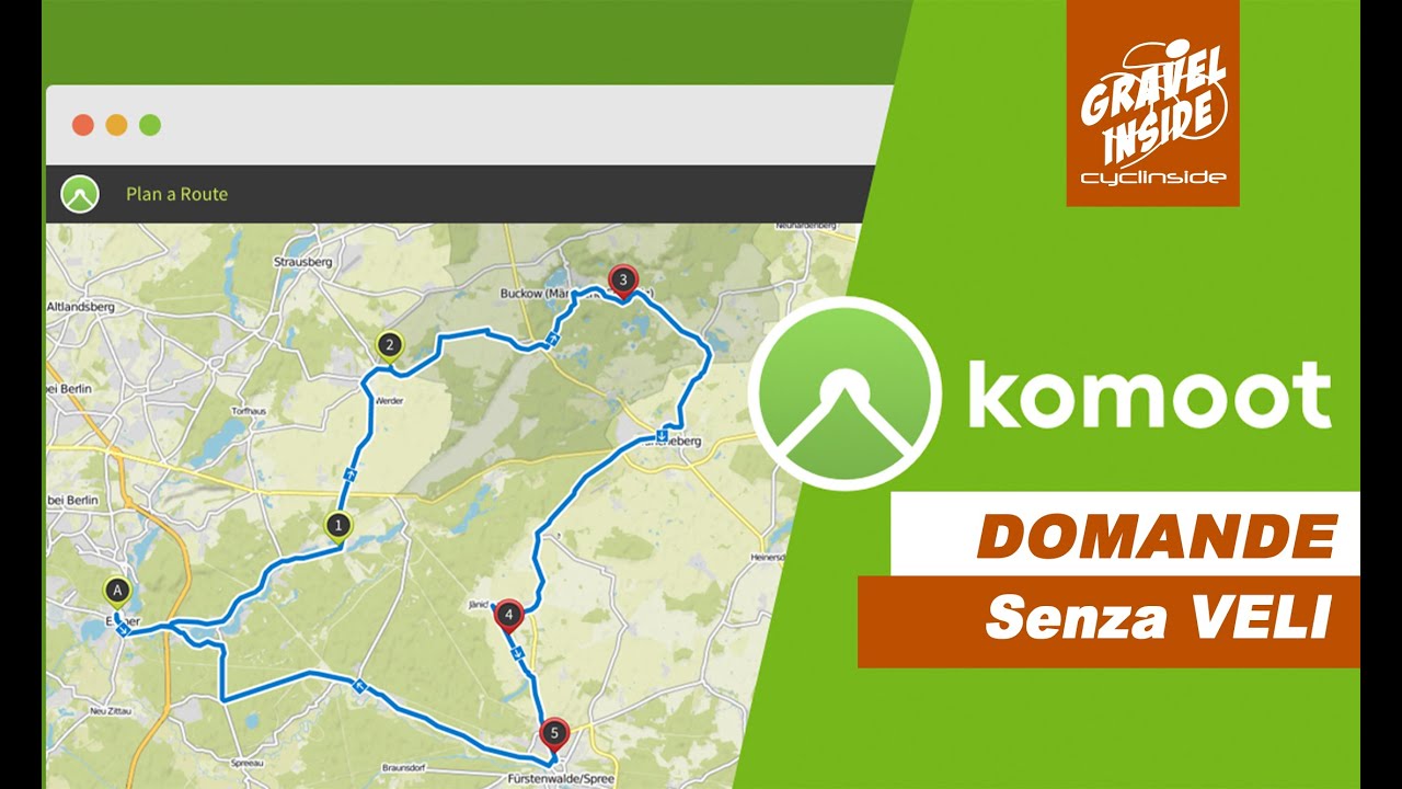 Komoot | DOMANDE senza VELI