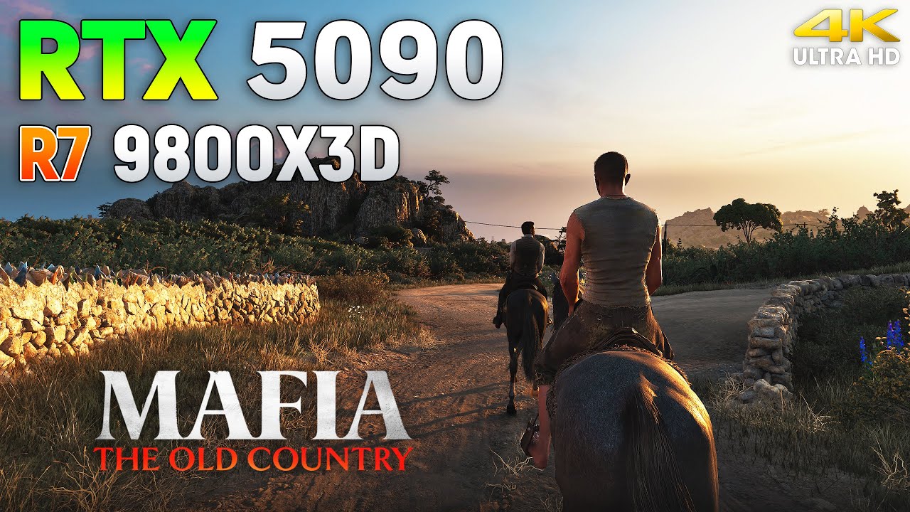 Mafia: The Old Country - First 20 Minutes of Gameplay on RTX 5090 | 4K