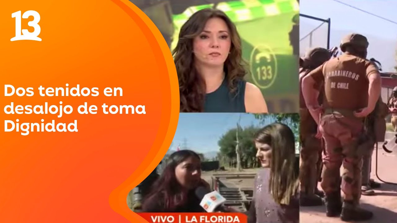 Tensión por desalojo de toma en La Florida: Pobladores reclaman por subsidios de arriendo | Tu Día
