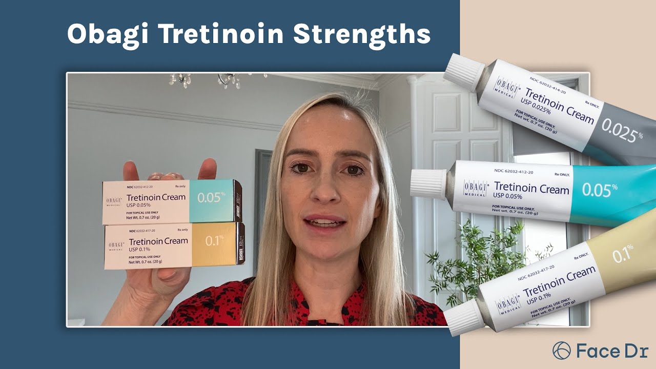 Dr Julia Explains | Benefits of different Obagi Tretinoin strengths