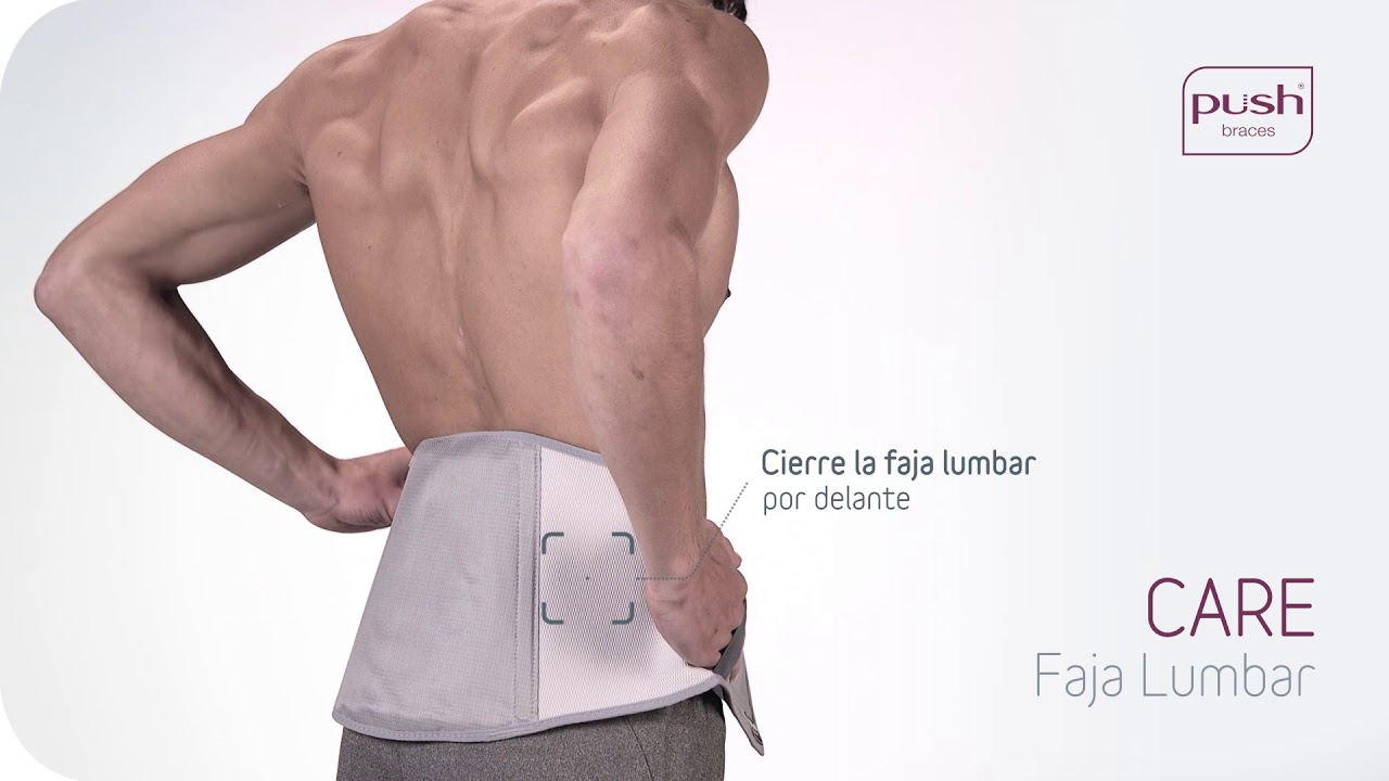 Push care Faja Lumbar