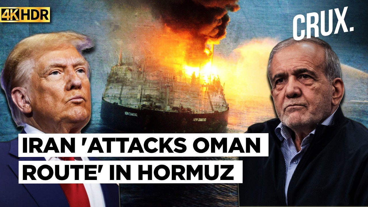 Missiles Hit Tankers on 'Oman Route' As Iran Warns US Intervention In Hormuz 'Doomed To Fail' | 4k