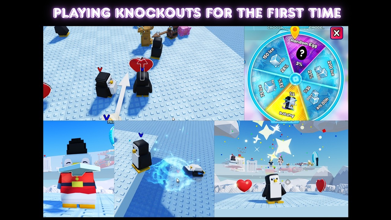 Playing knockouts for the first time