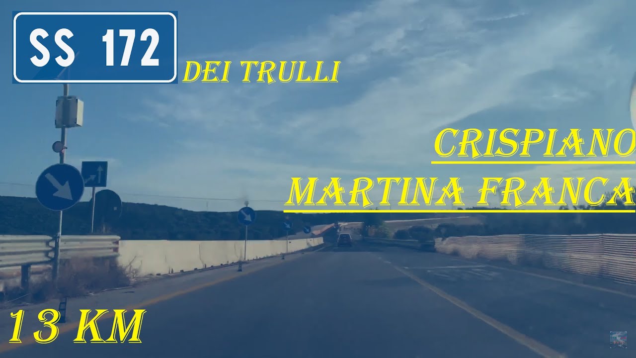 IT | SS172 dei Trulli | Crispiano/Montemesola - Martina Franca