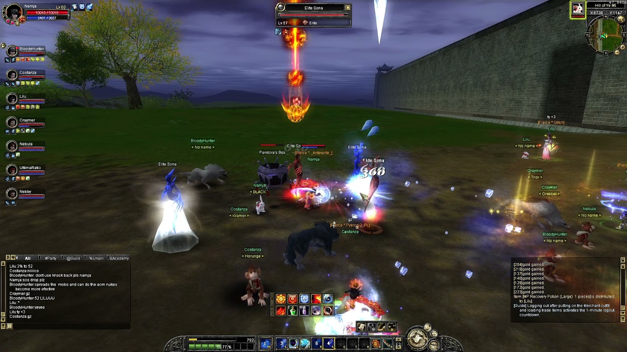 Pandora Box Guild Event // Pierce Guild // Forever Online (Silkroad 60 cap NO BOT server)