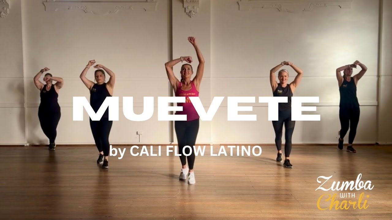 MUEVETE by CALI FLOW LATINO/ SALSA Zumba Class/ ZUMBA with CHARLI/ Choreography by Charli Zumba 💃🏼