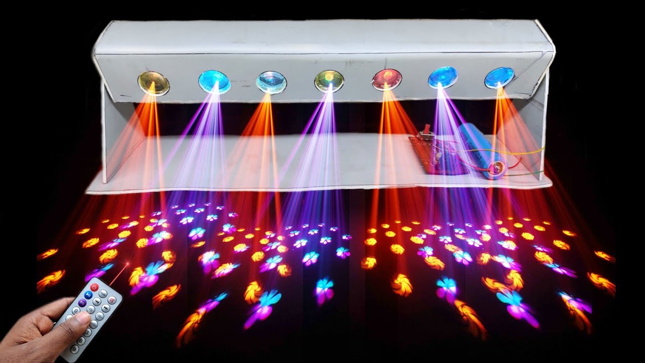 How to make disco light|disco light kaise banaye|Homemade disco light|disco light by ankitjugadu