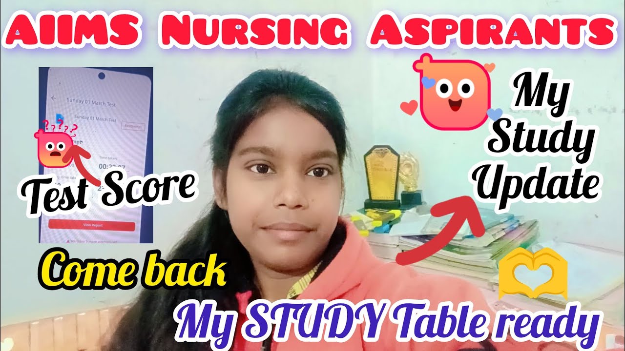 MY Study Update 🫣 Aiims nursing Aspirants #Neet #viral #study #motivation 