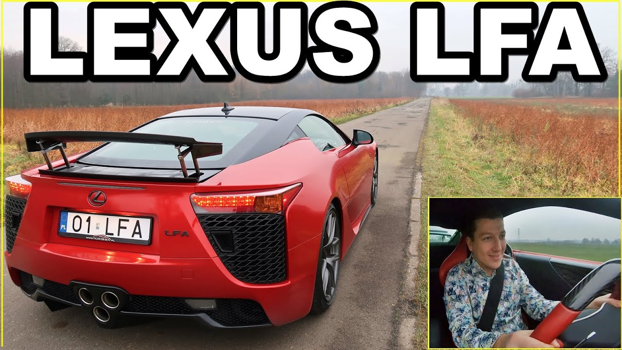 Jeżdżę Lexusem LFA za 3.000.000 zł - jeden z 500 aut na świecie! v10 4.8l 560HP
