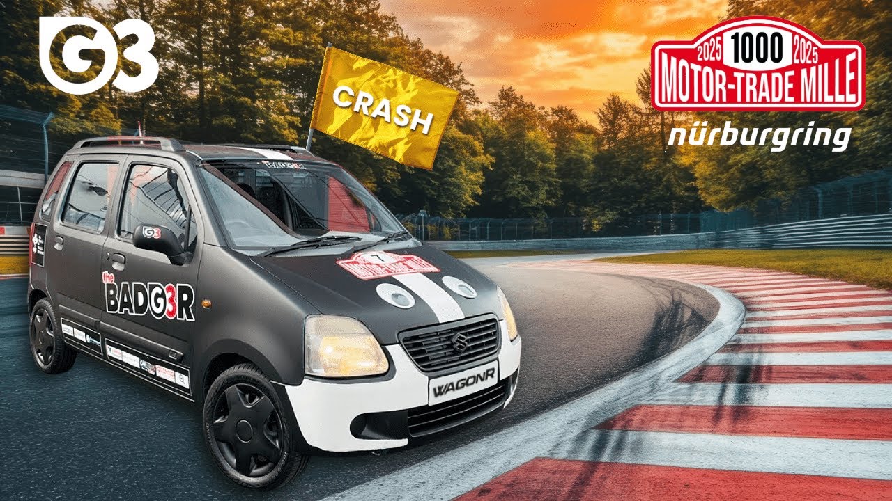 Can It Survive the Nürburgring? Suzuki Wagon R | Motor Trade Mille Charity Challenge
