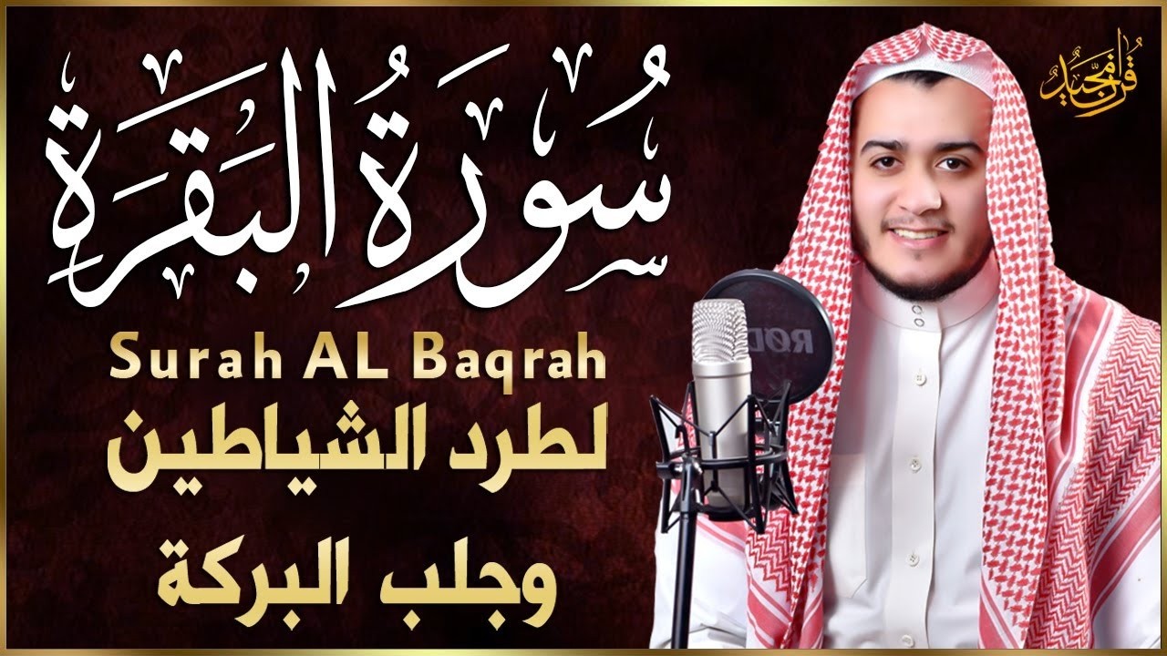 تلاوة مسائية لسورة البقرة  رقية للبيت وعلاج للسحر وحفظ من الشيطان للقارئ علاء عقل   Surah Al Baqarah