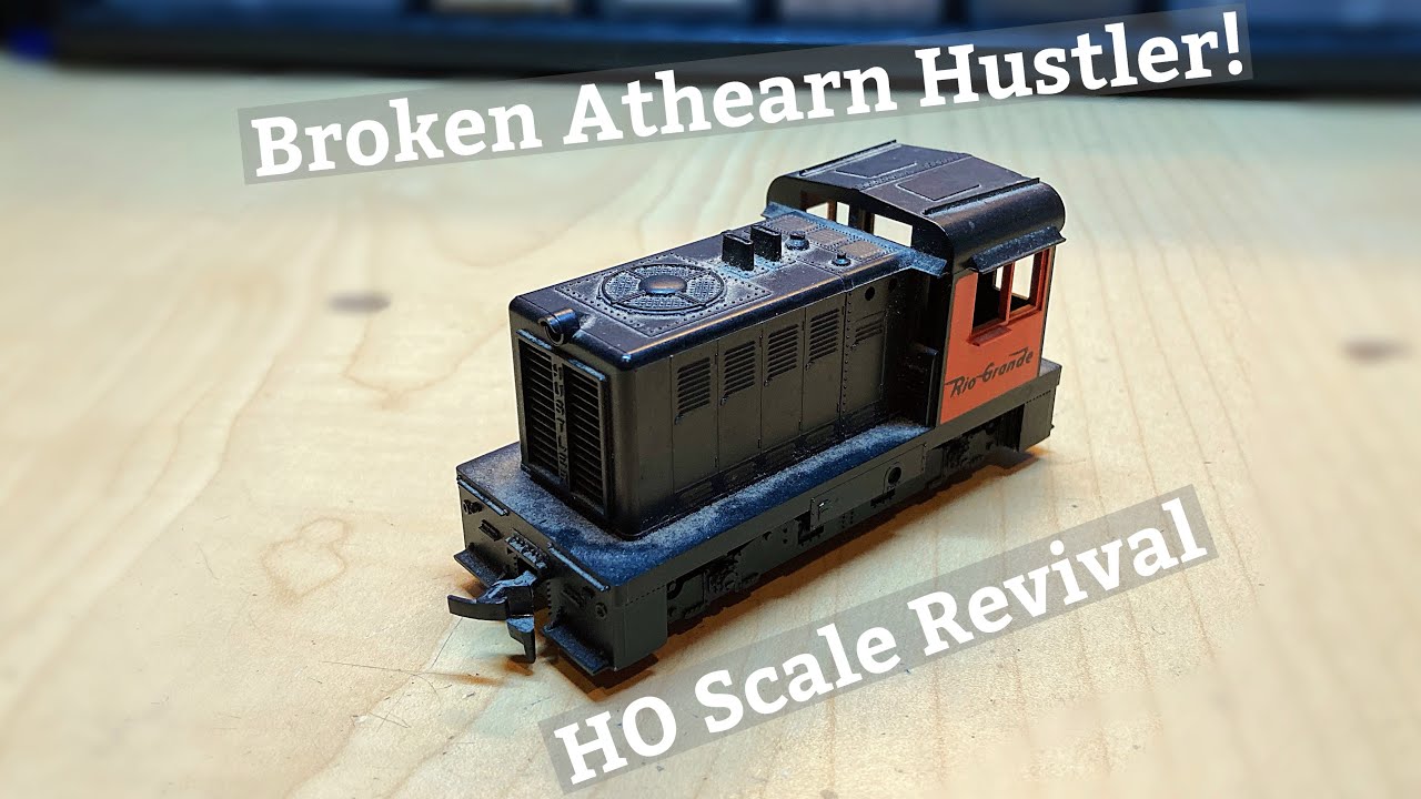 Can I Fix This Broken Athearn Hustler? | HO Scale Revival