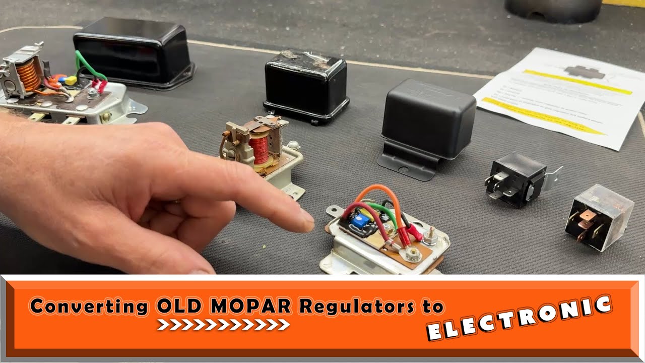 Переделка старых регуляторов Mopar на электронные