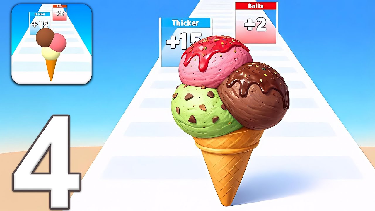 Ice Cream Rush - Gameplay Walkthrough Part 4 (Android, iOS)