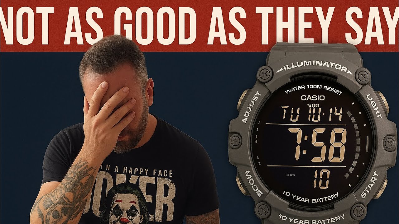 Лучшие часы с отрицательным дисплеем? Или… Casio AE-1500
