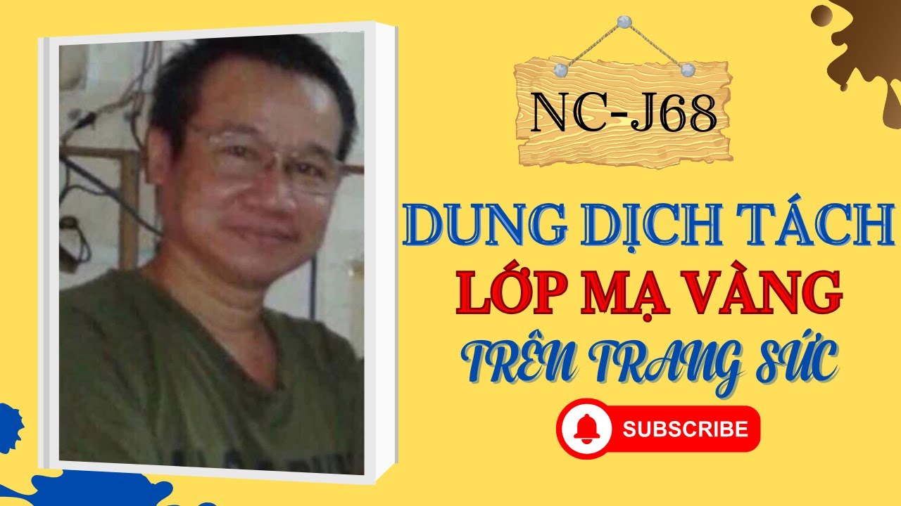DD tách lớp mạ vàng trên trang sức | DD tách lớp lắc kê vàng trên sản phẩm vàng 18K hoặc Bạc