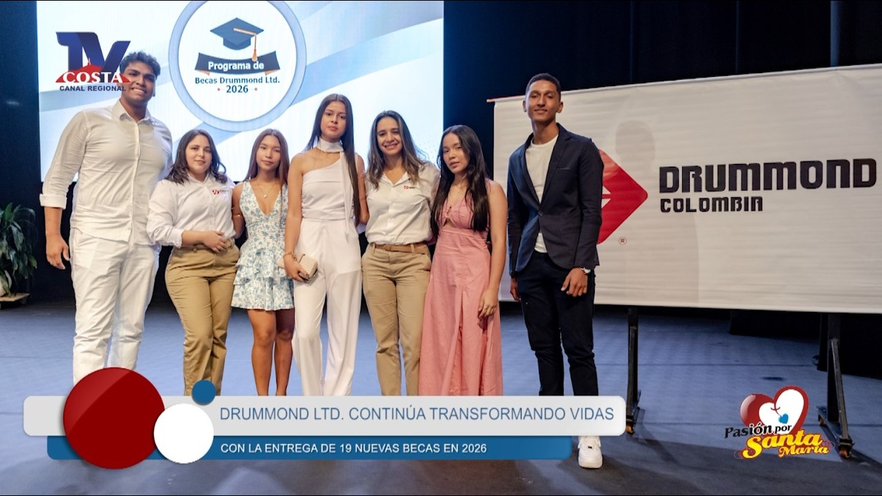 19 jóvenes inician su camino universitario con el respaldo de las Becas Drummond