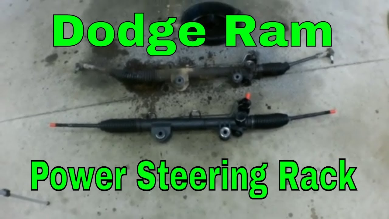 Замена рейки гидроусилителя руля Dodge Ram