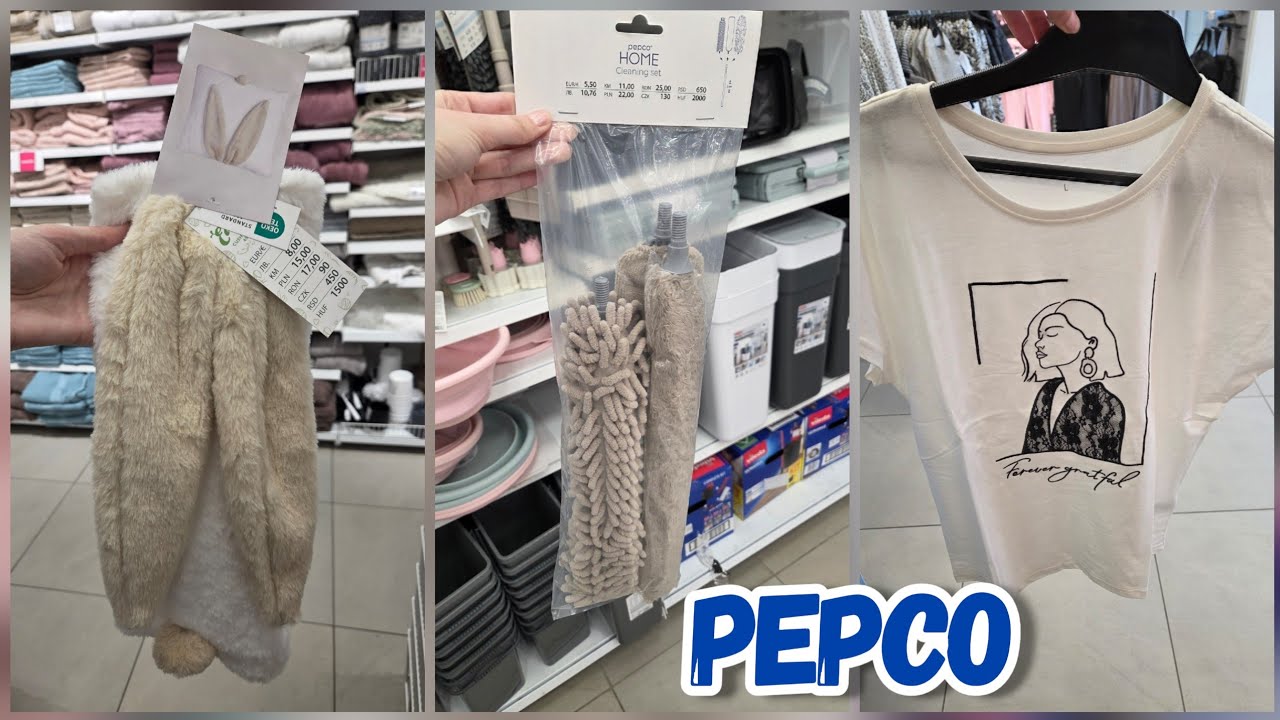 PEPCO 🐇🐣🛍  Te  poszewki to będzie hit❗️ Akcesoria do sprzątania ❗️