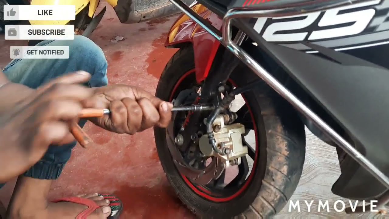 TVs NTORQ DISC PAD REPLACEMENT disc pad kaise change Karen