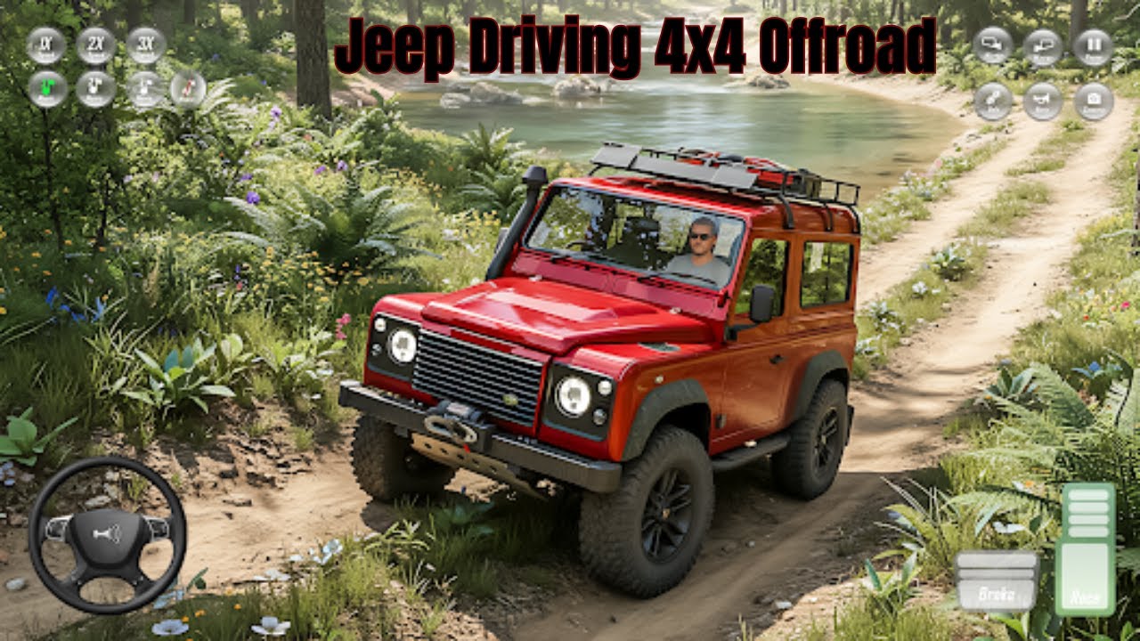 Jeep Driving 4x4 Offroad Game Android Gameplay