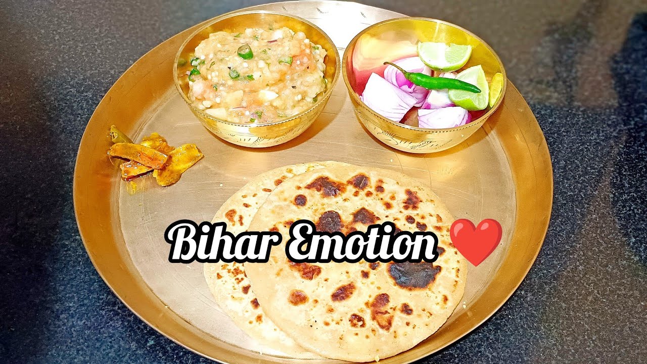One Plate = Full Bihar😋 |1 Secret Ingredient That Changes Everything | Sattu Paratha #kavitakirasoi