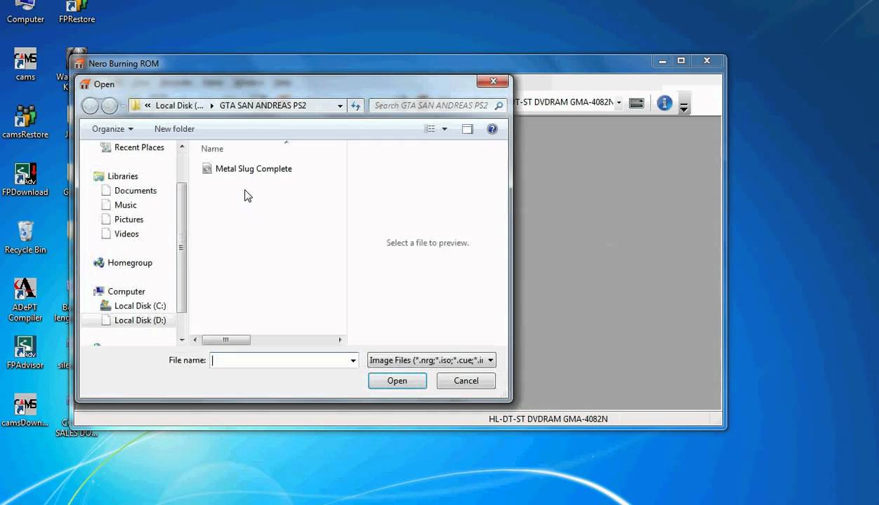 HOW TO BURN PS2 GAMES USING NERO
