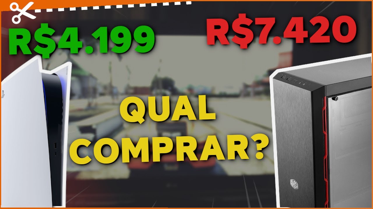 MONTAR um PC ou comprar um Console PS5, XBOX SERIES em 2021?