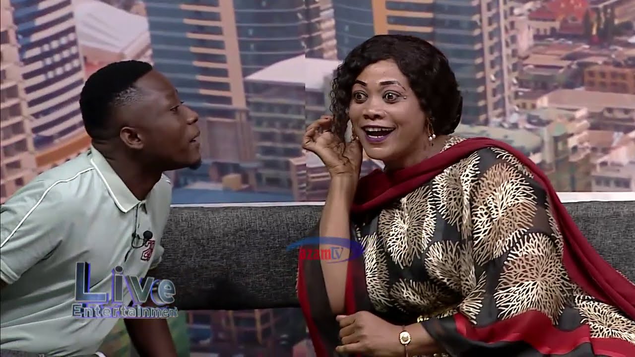 Mama Kimbo atinga Azam TV, awashiana moto na Kimbembe
