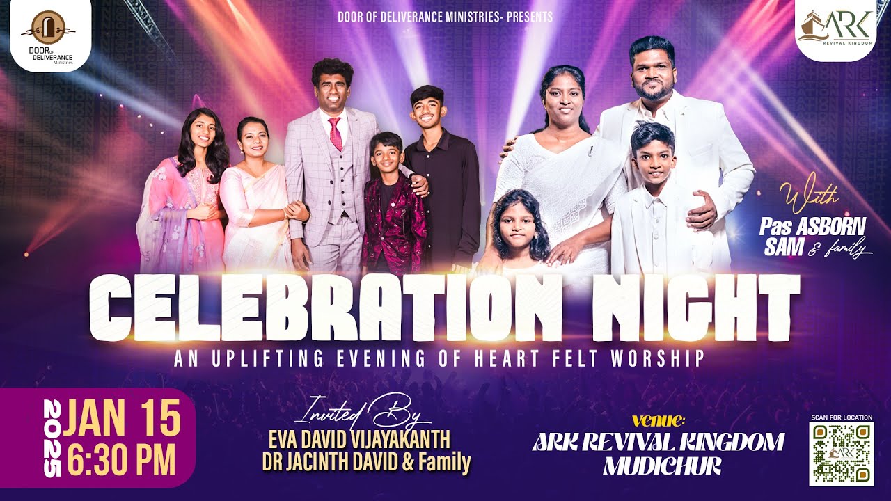CELEBRATION NIGHT | PAS ASBORN SAM | EVA DAVID VIJAYAKANTH