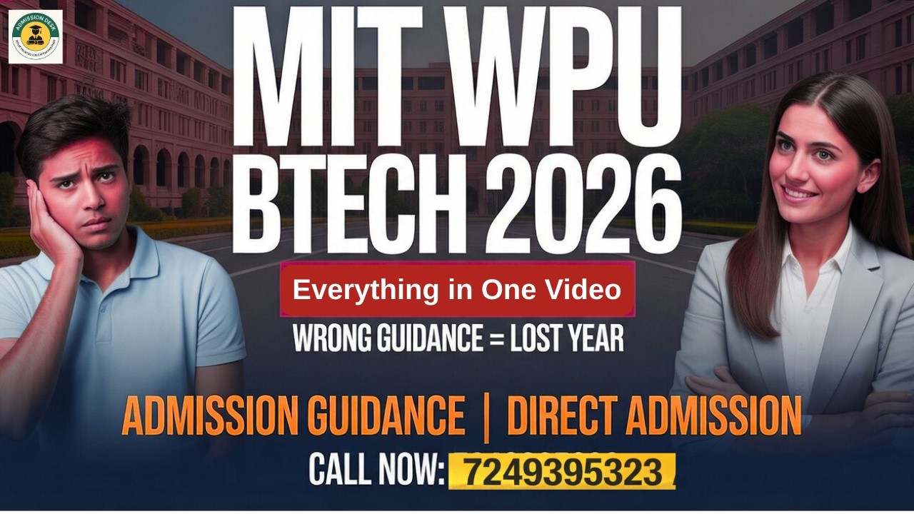 MIT WPU Pune B.Tech Admission 2026 | Fees, Cutoff, Placements, Reviews, Specializations (Full Guide)