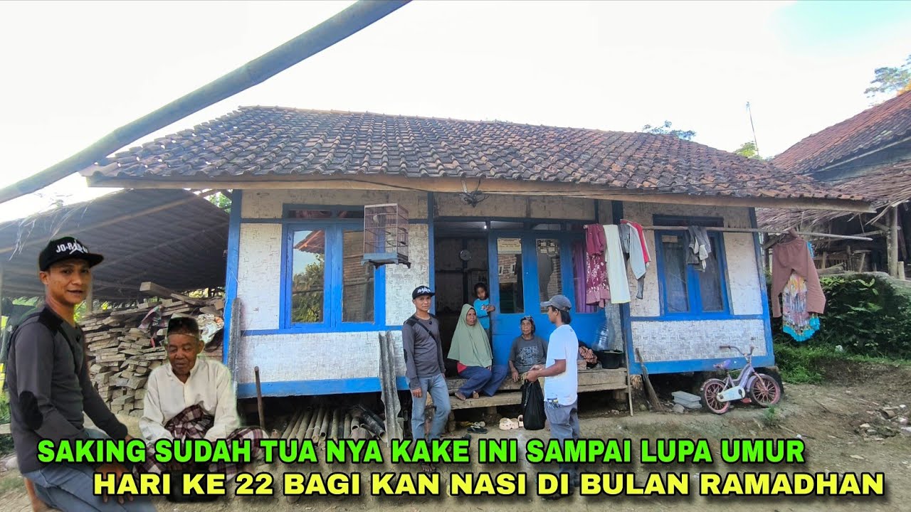MASYAALOH.JUMPA SEORANG KAKE SAMPAI LUPA UMUR SAKING SUDAH TUA NYA.TINGGAL DI KAMPUNG PINGGIR HUTAN