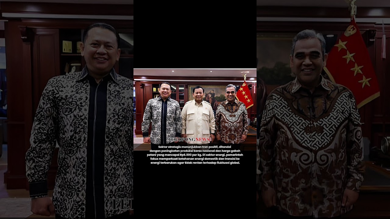 Bamsoet: Pemerintahan Presiden Prabowo Tutup 2025 dengan Fondasi Ekonomi dan Pangan yang Kian Kokoh