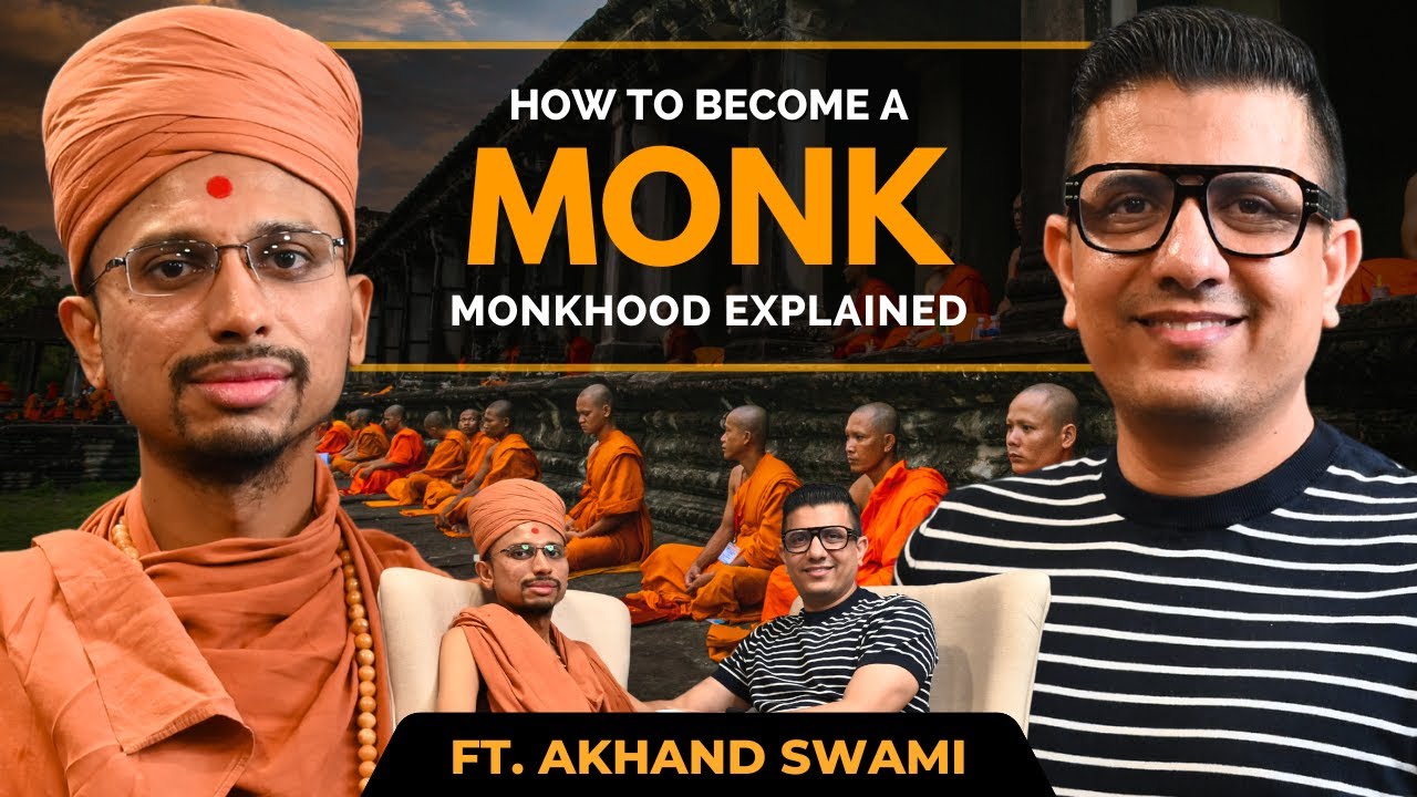 How to become a monk | Strict Rules, Discipline, Monk life explained | Akhand Swami | Dr YSR Podcast