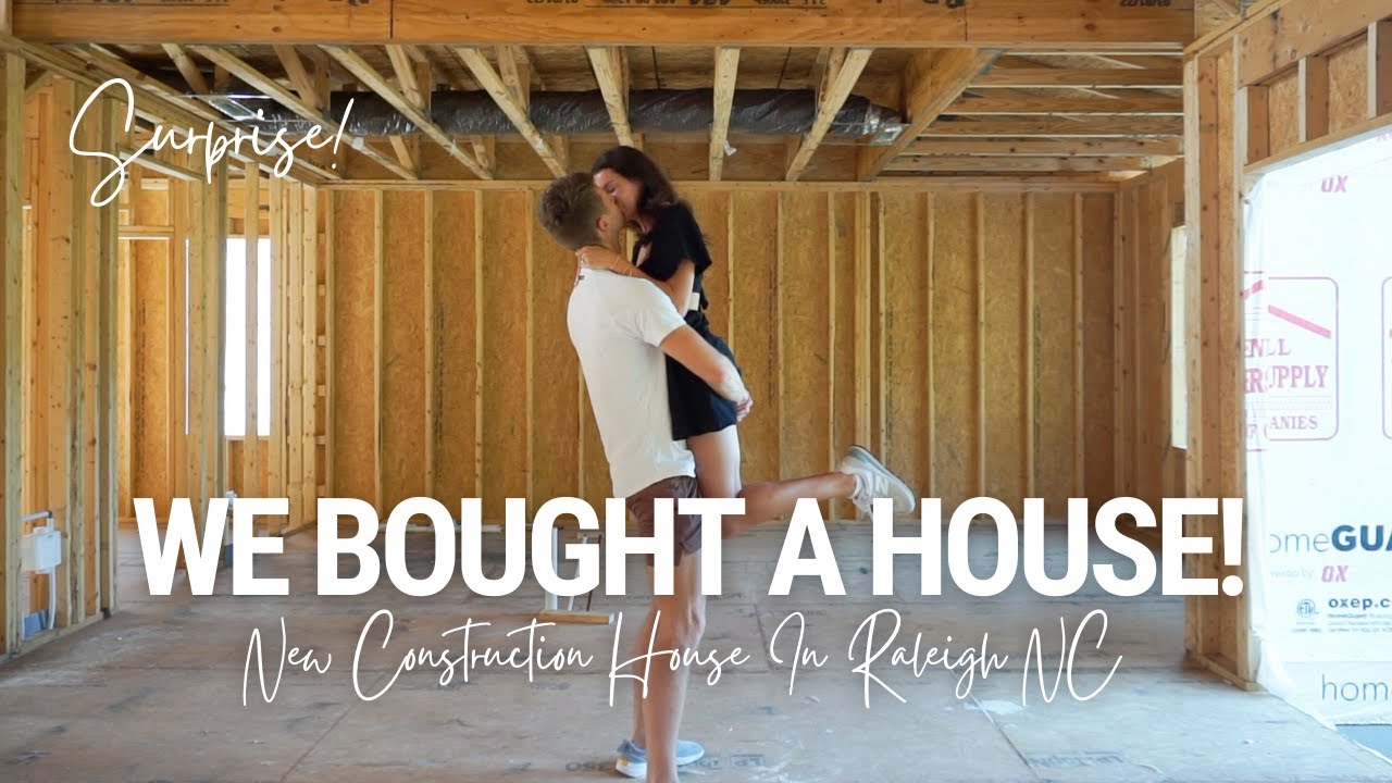 *SURPRISE* WE BOUGHT A HOUSE!! | 3 Bed, 2.5 Bath, New Construction House Tour In Raleigh NC