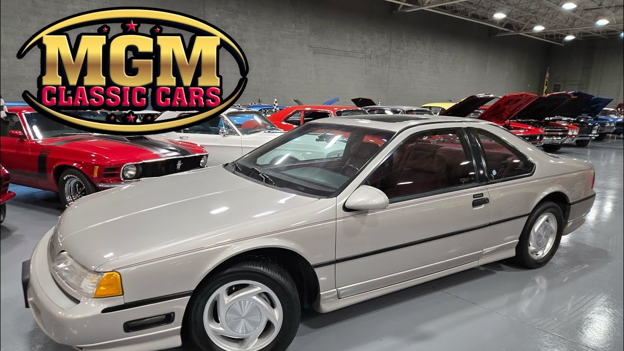 1989 Ford Thunderbird SC Super Coupe Supercharged Only 60k miles Old Man Owned CLEAN!!! FOR SALE!