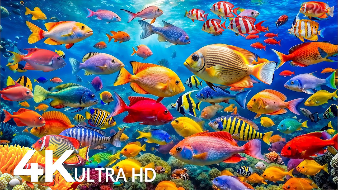 Incredible Aquarium 4K ULTRA HD | Dive Deep & Explore the Ocean's Hidden World - Dream Life #10