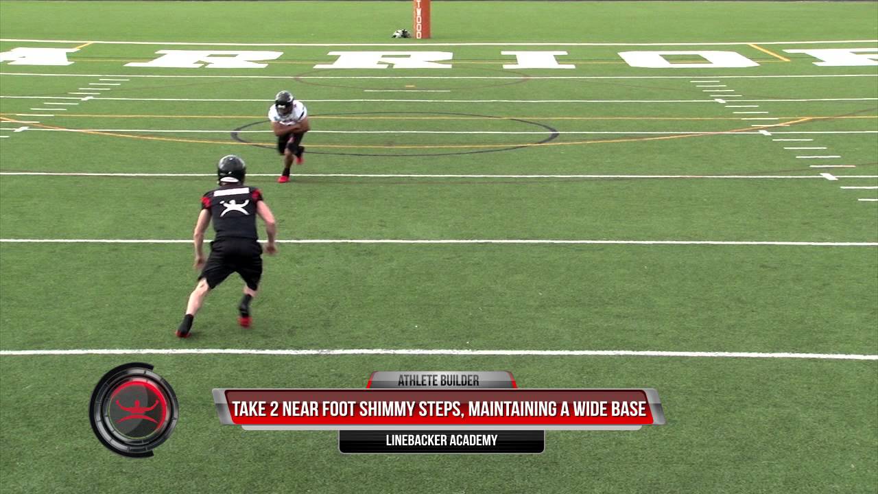 Linebacker Academy - Read Steps - Mirror Read Inside Run