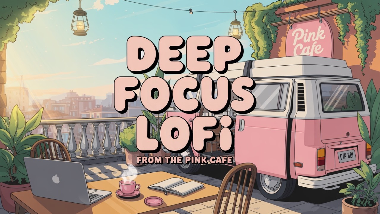 Pink Cafe LoFi: Soft Beats to Relax & Study ☕🎀