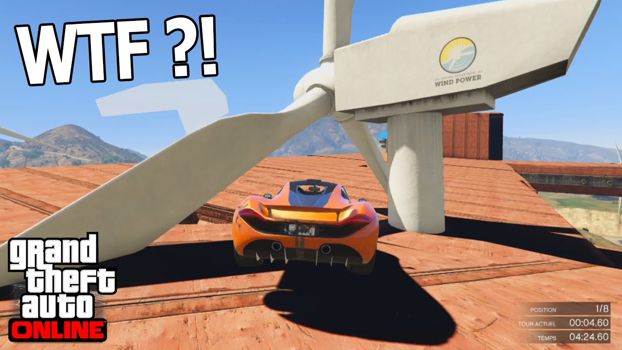 SE FAIRE VICTIMISER PAR UNE ÉOLIENNE ! GTA 5 ONLINE