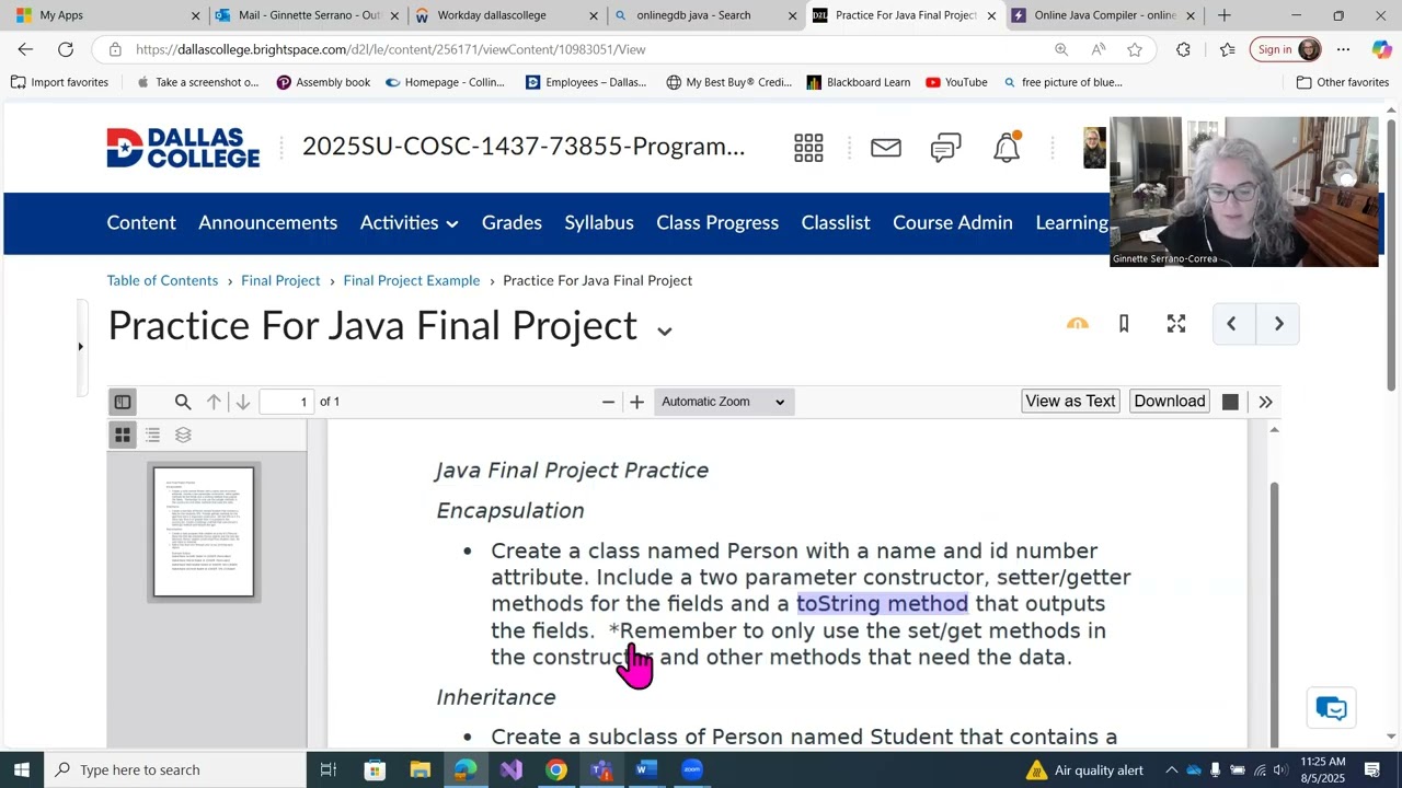 Final Project Example