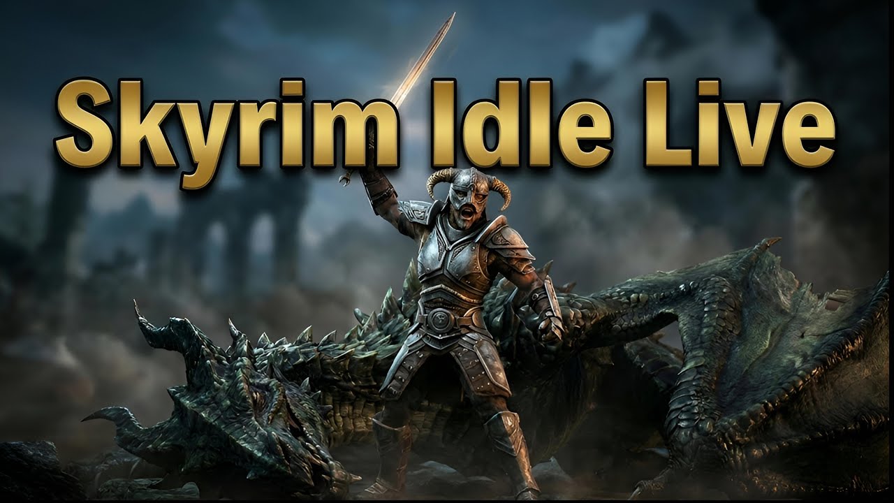 LIVE NOW.  Unique Skyrim Idle. Jeremy Soule Ambience |  Skyrim Modder.