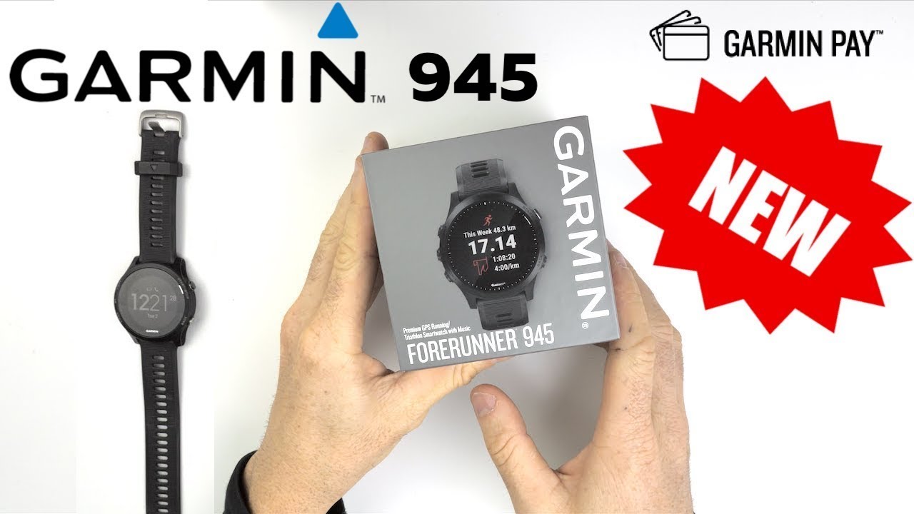 Garmin Forerunner 945 Smart Watch: Unboxing // Setting up Garmin Pay