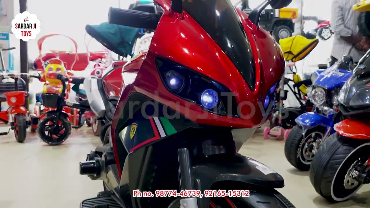 Yamaha R1 Battery Operated Bike for Kids | Sardar Ji Toys
