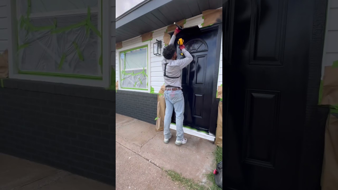 I painted my #girlfriends house while she was at work!😬 #paint #diy #home