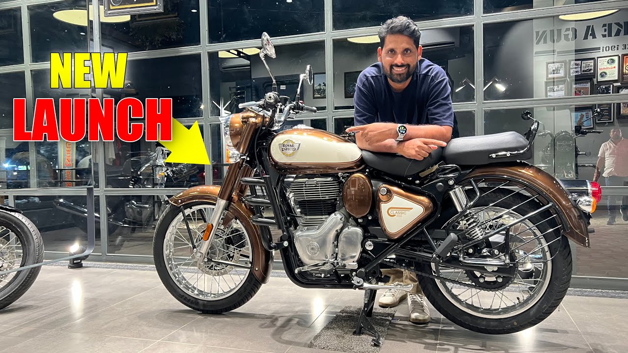 Royal Enfield Classic 350 New 2025 Model bronze colour Full Detail Review In Hindi