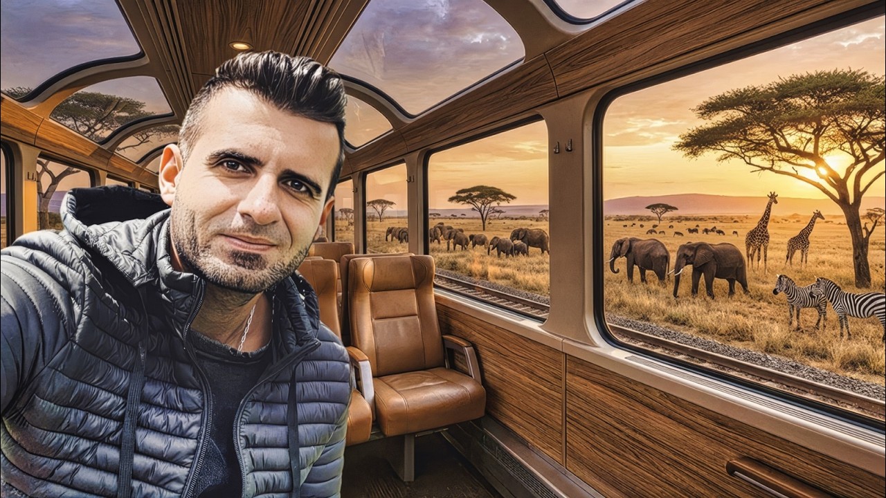 O ZI PE BANII CHINEI în cel mai LUXOS TREN din AFRICA–ce au ridicat comuniștii depășește imaginația!
