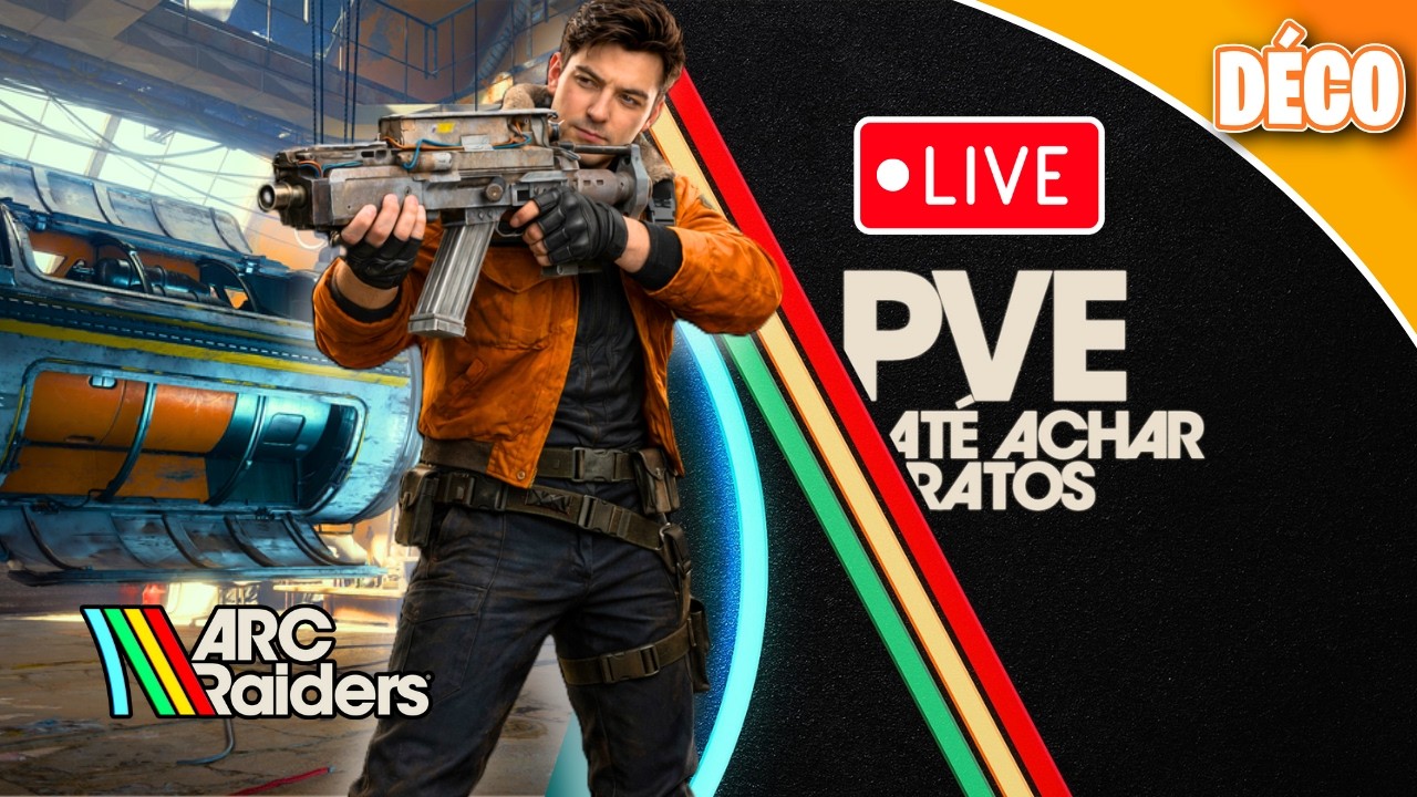 🔴 FAZENDO PVE - ARC RAIDERS 💥🤖 | PC #arcraiders #arcraidersgame #arcraiderspve