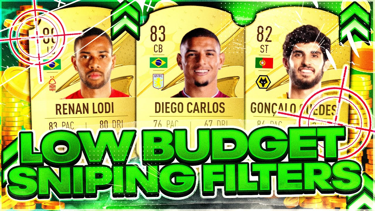 INSANE LOW BUDGET SNIPING FILTERS WILL MAKE YOU RICH in FIFA 23!