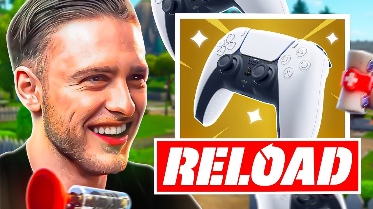 Je sors la MANETTE pour le RUSH UNREAL en RELOAD.. Voici le résultat ! (en vrai j’ai géré)